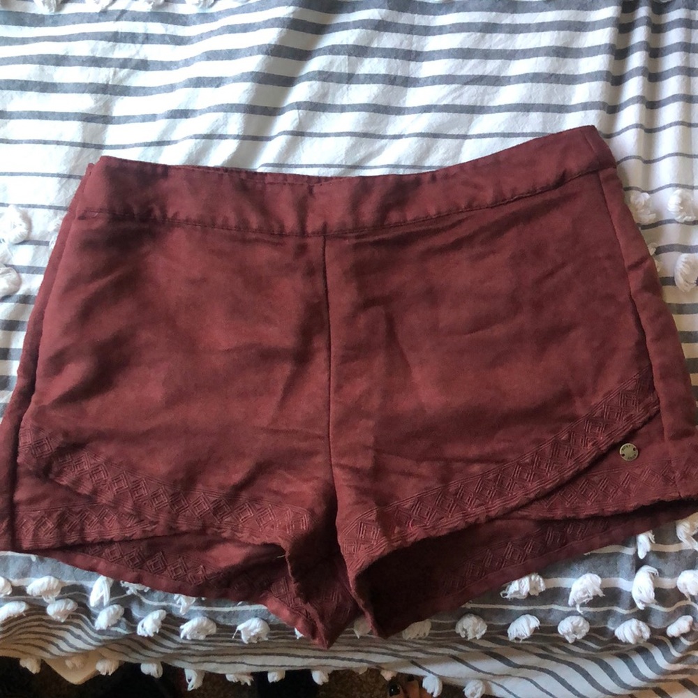 COPY - NWT Roxy Suede Shorts